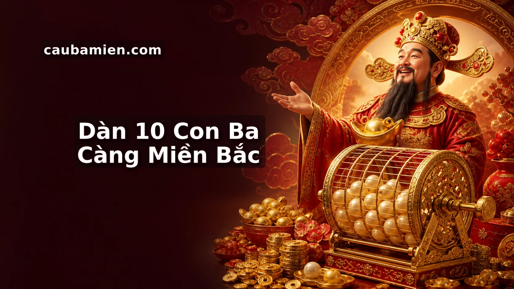 DÀN 3 CÀNG 10 CON