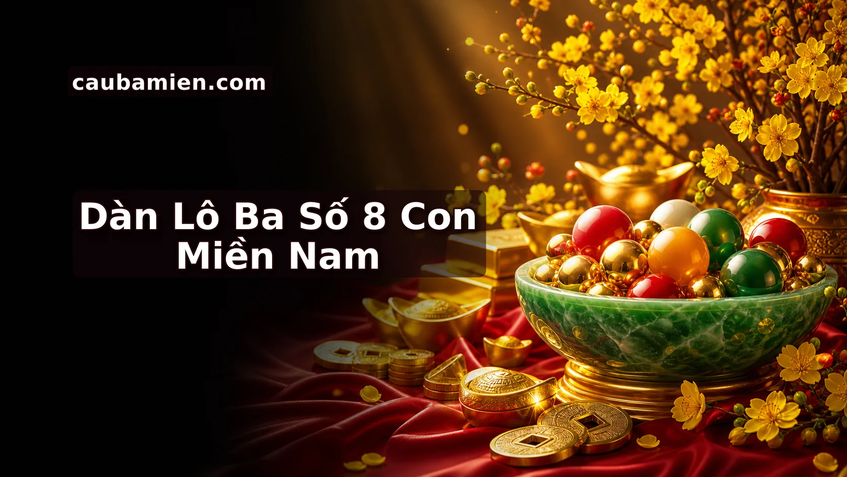 DÀN 8 CON LÔ 3 SỐ